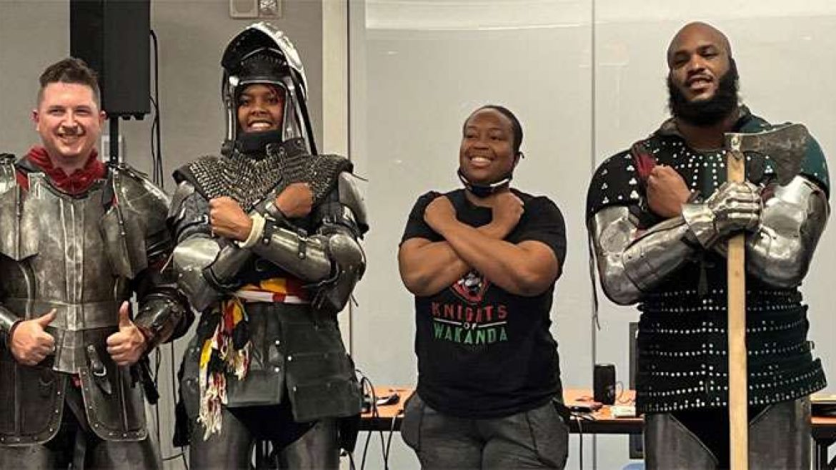 Knights of Wakanda at BLERDCON 2022