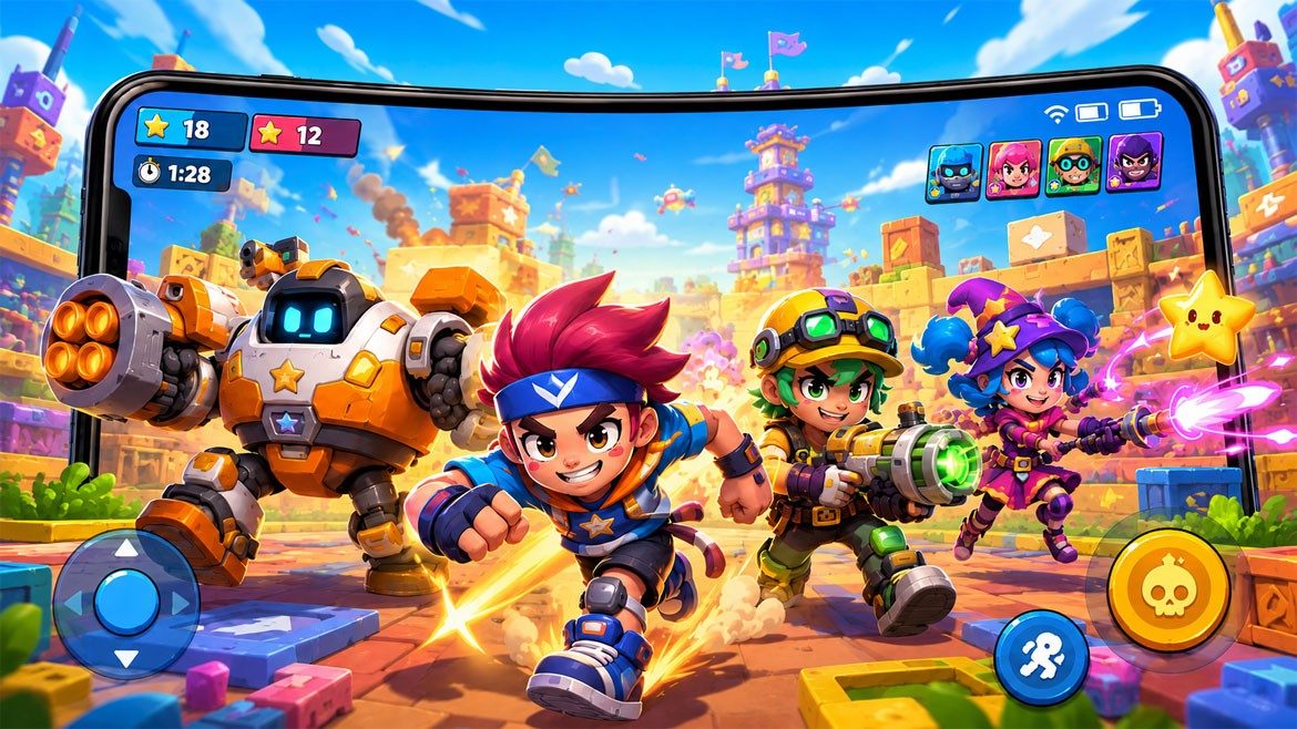 Brawling Moble Game AdArt Hmade Okay