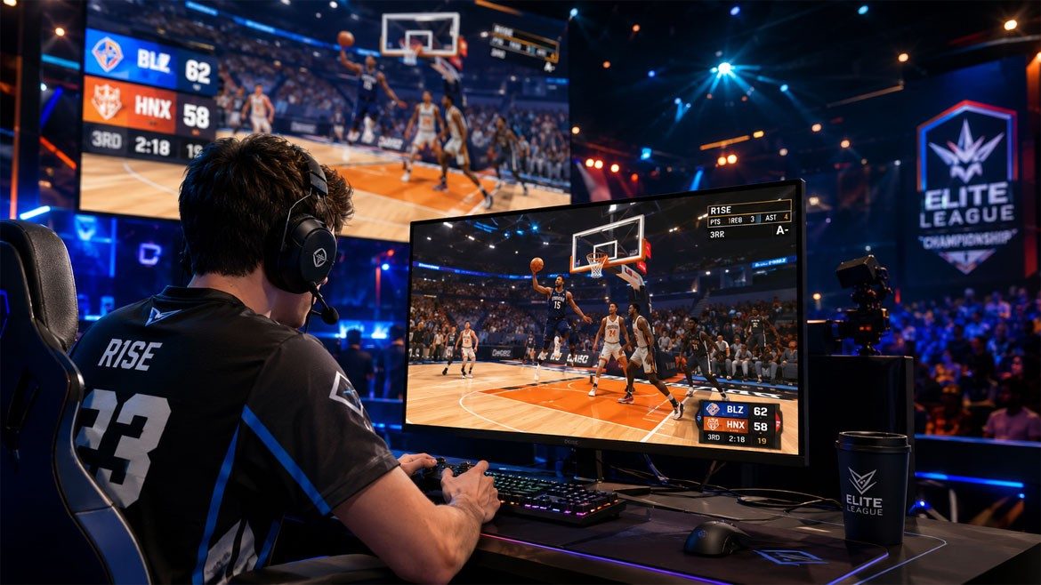 Esports Basketball AdArt Hmade Okay