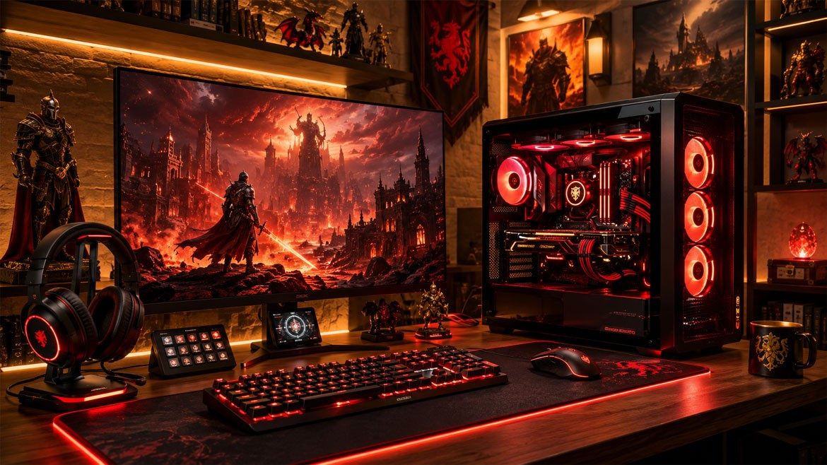 Gaming Rig 2 AdArt HMade Okay