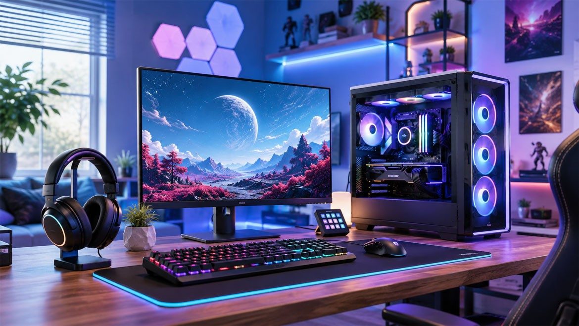 Gaming Rig AdArt HMade Okay
