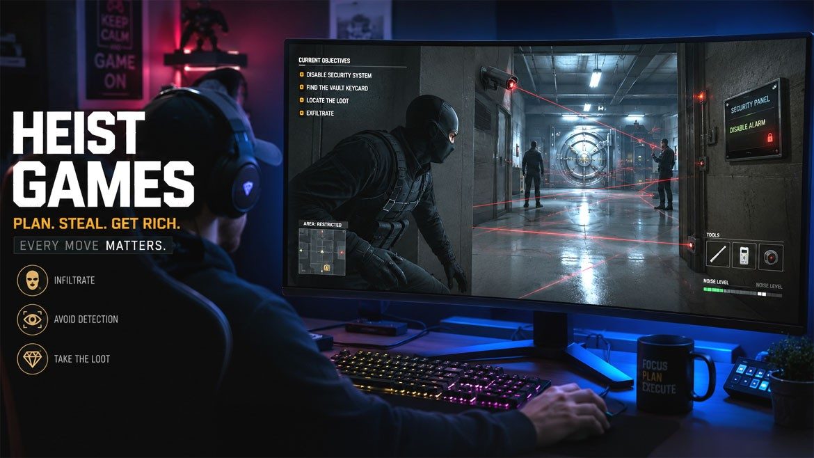 Heist Games AdArt Hmade Okay