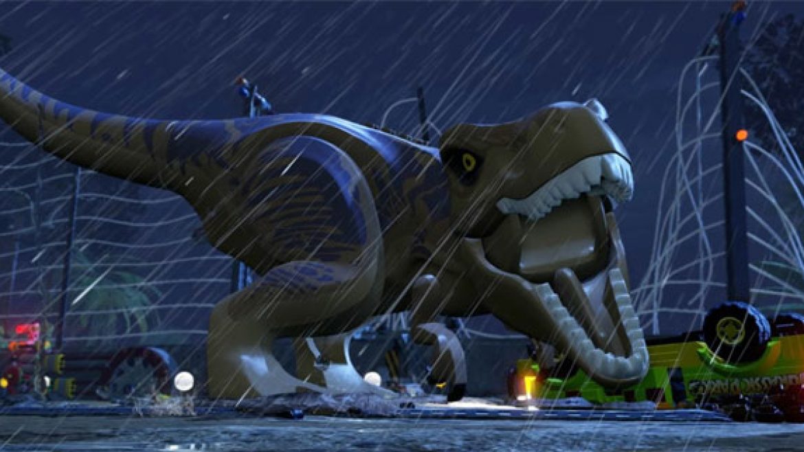 Just one more shot of T-Rex before you go. The true star of the movies and the game!