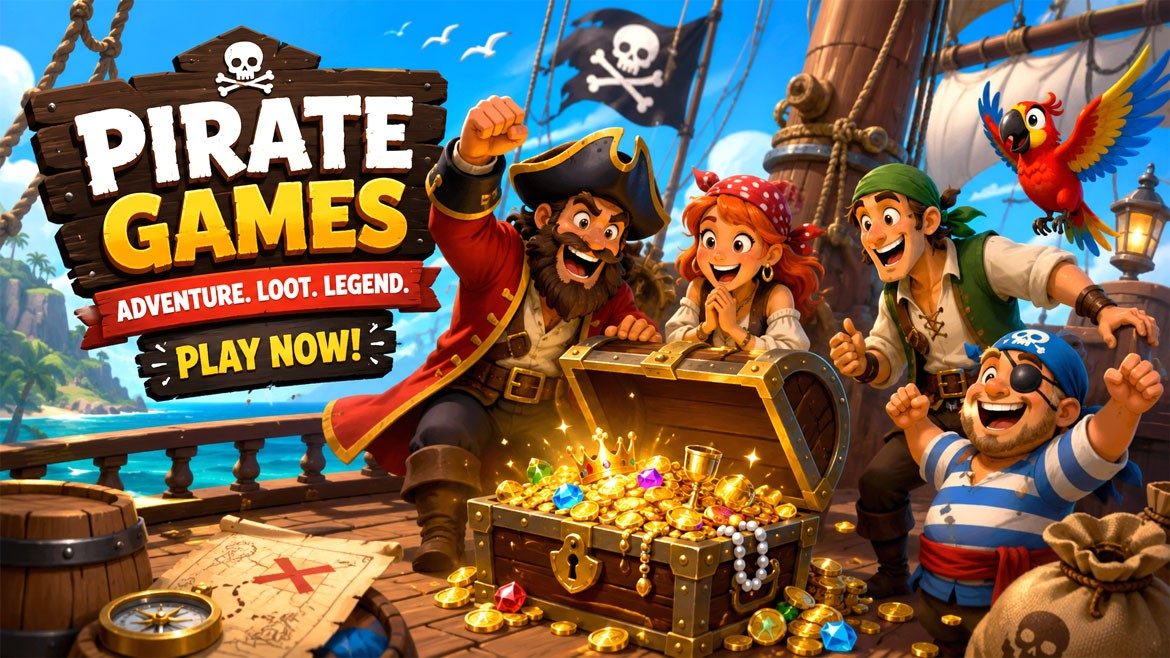 Pirate Games AdArt Hmade Okay