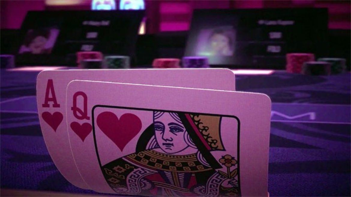 You KNOW we are going to play this hand. Watch out people, chips are going to roll.