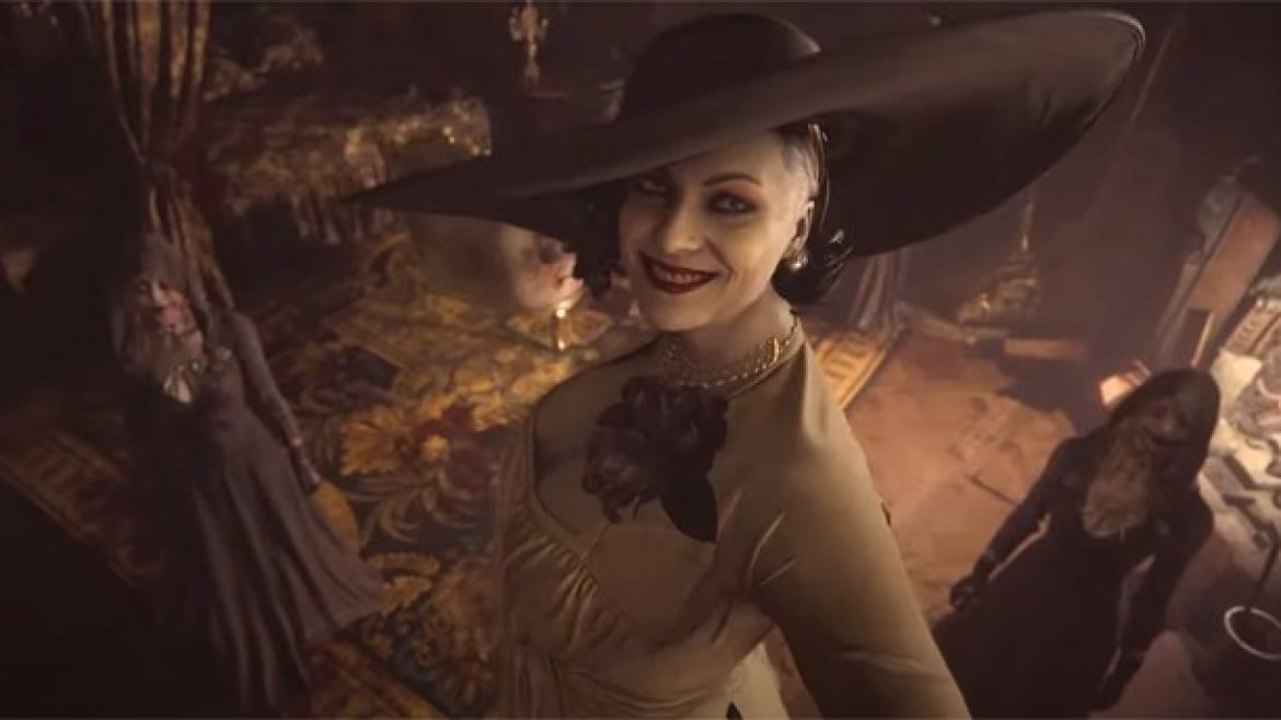 Creepy Vampire Woman from Resident Evil Village