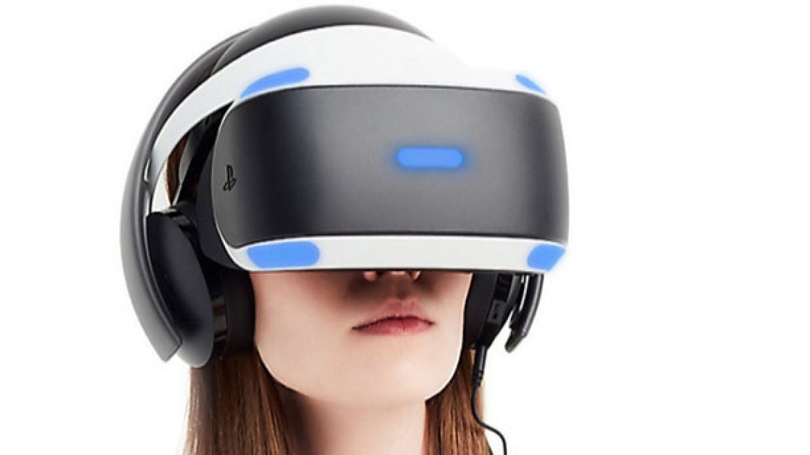 An image of the current Sony VR Headset for the PlayStation gaming system from their website.