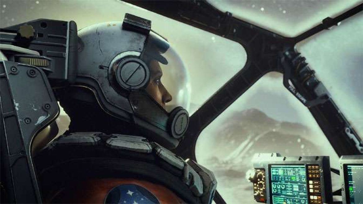 Starfield pilot ready for takeoff!