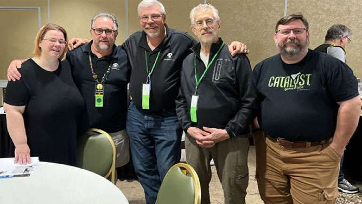 The amazing staff of TravellerCon.