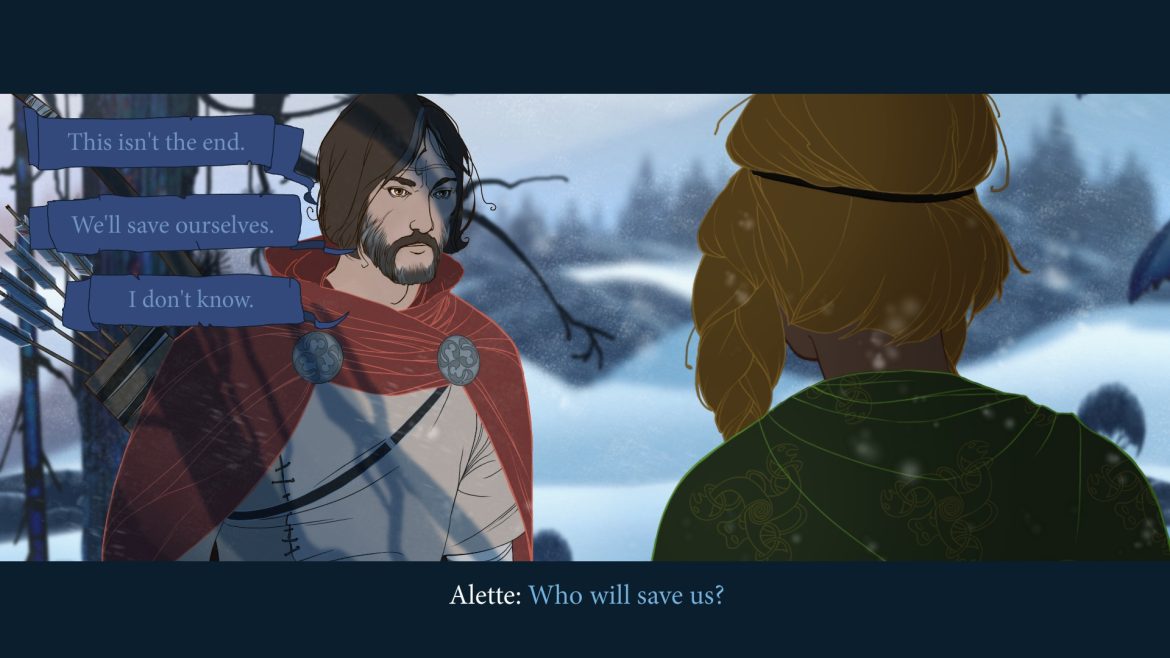 Banner Saga using inklewriter