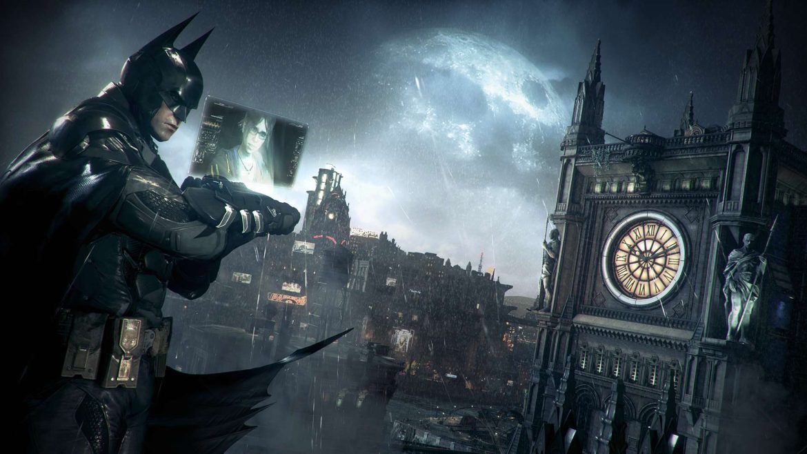 batman arkham knight clock
