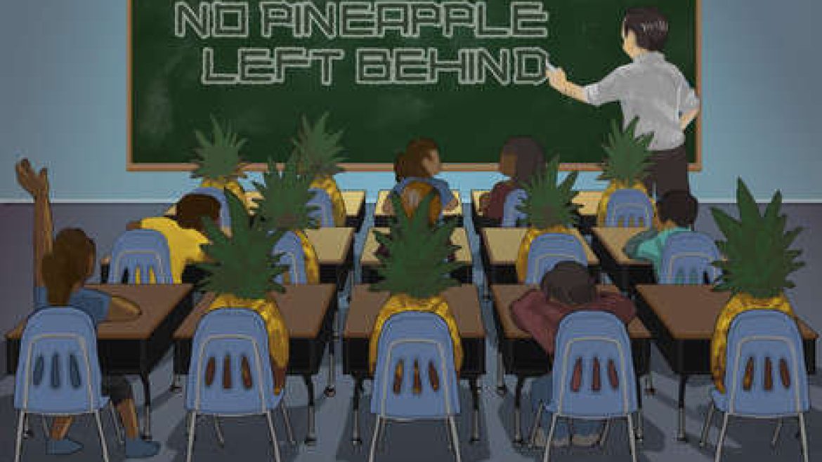 no pineapple left behind